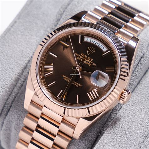 rolex day date 40 rose gold|rolex day date 40 everose.